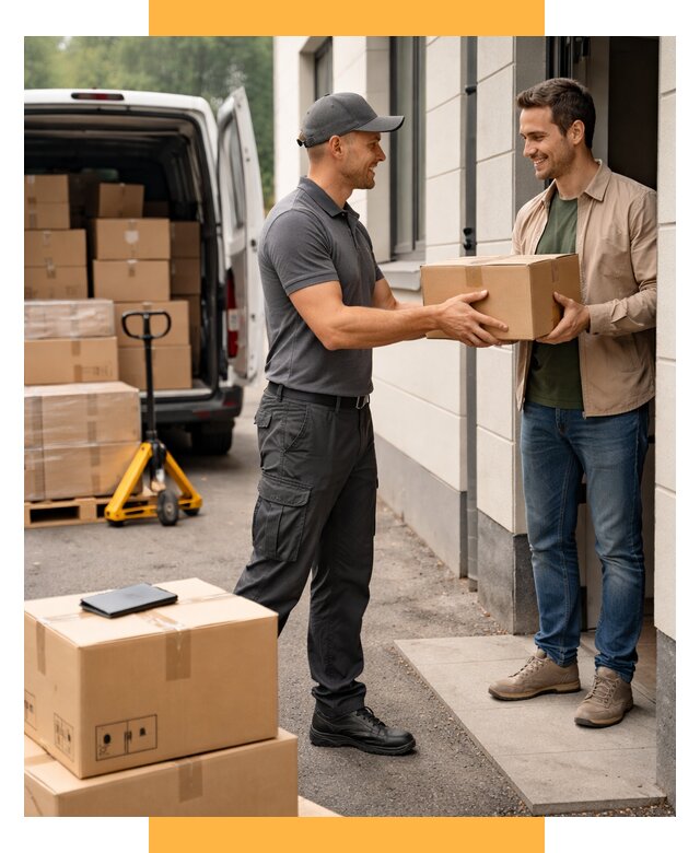 Доставка от двери до двери по миру от 46818 р. | СетСервис-Брс