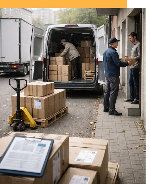 Доставка грузов от двери до двери с таможней от 46818 руб.