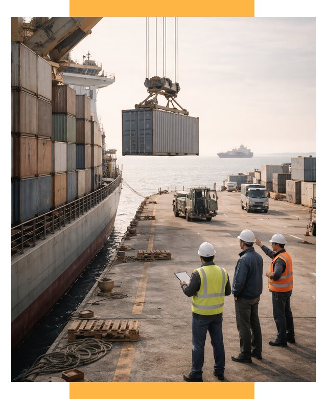 Морские перевозки грузов по миру от 46818 р. | СетСервис-Брс