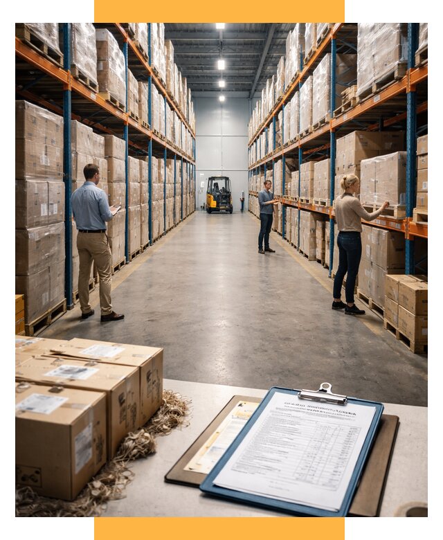 Ответственное хранение импортных грузов от 2601 р. СетСервис-Брс