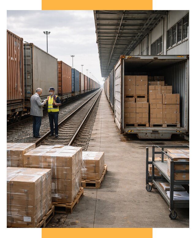 ЖД перевозки из Китая от 93636 р. — надежно с СетСервис-Брс