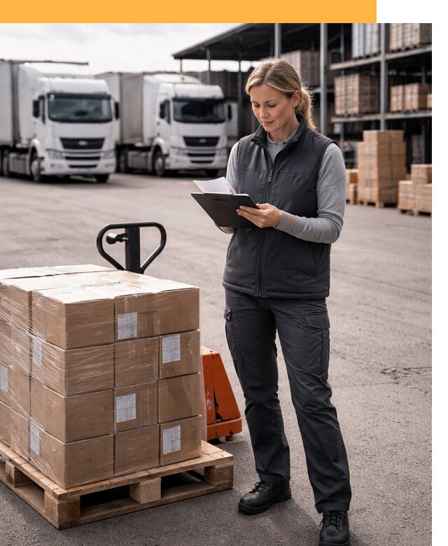 Доставка грузов из Европы к дверям клиента от 12485 руб