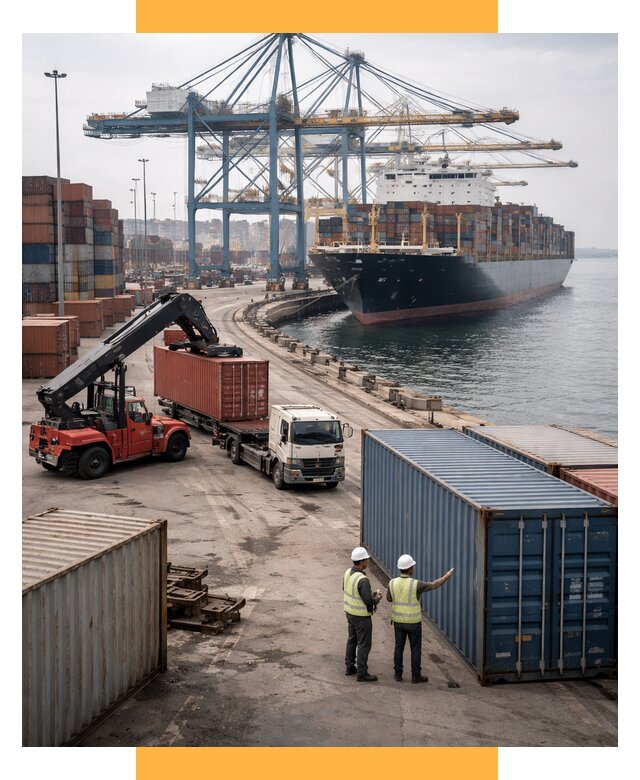 Морские перевозки из Европы от 62424 р. за контейнер | СетСервис-Брс