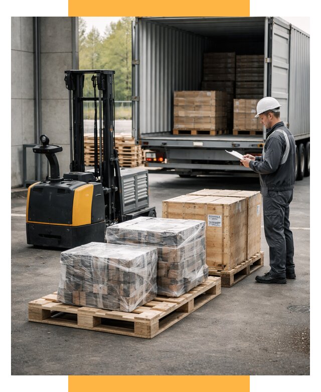 Доставка оборудования из Европы под ключ от 46818 р. | СетСервис-Брс