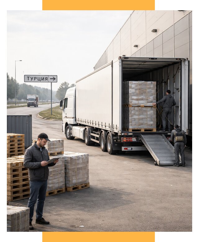 Автоперевозки и доставка фурой из Турции от 124848 р. | СетСервис-Брс