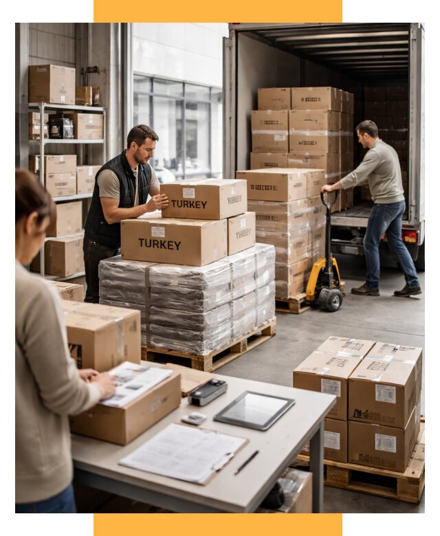 Доставка одежды из Турции от 6763 р. под ключ, СетСервис-Брс