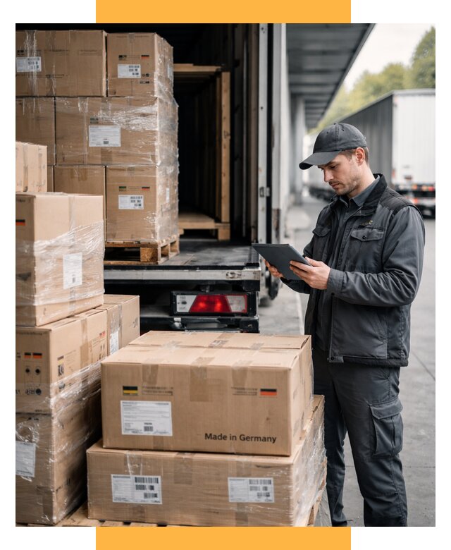 Доставка грузов из Германии от 46818 р. быстро - СетСервис-Брс