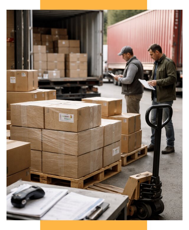 Доставка грузов из Италии в Россию от 18727 р. СетСервис-Брс