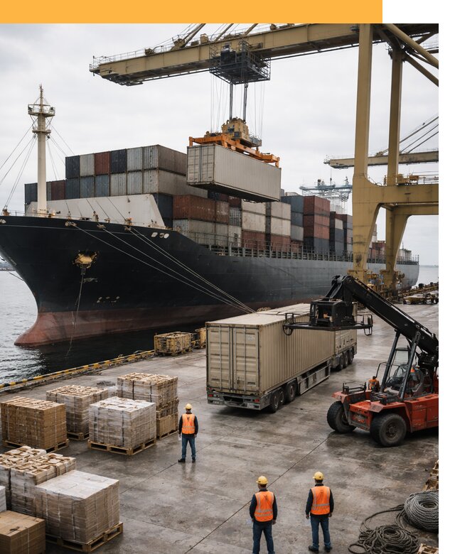 Морские перевозки из Индии: доставка FCL/LCL, таможня от 124848