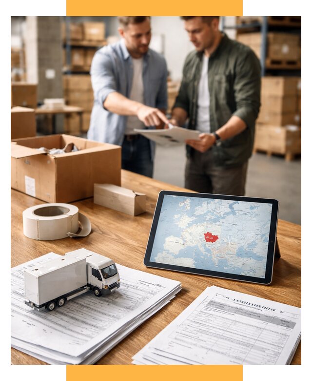 Доставка грузов в Чехию от 36414 р. - логистика СетСервис-Брс