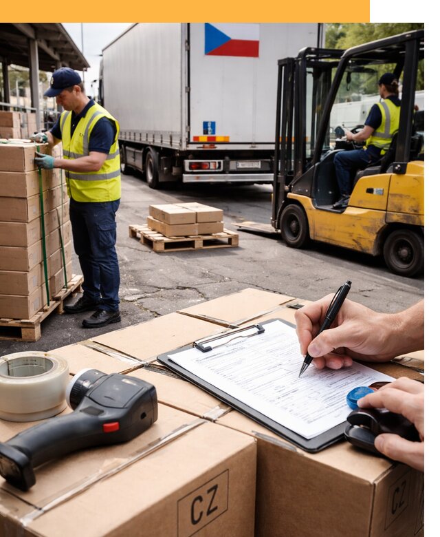 Доставка грузов в Чехию от 36414 руб, международные перевозки