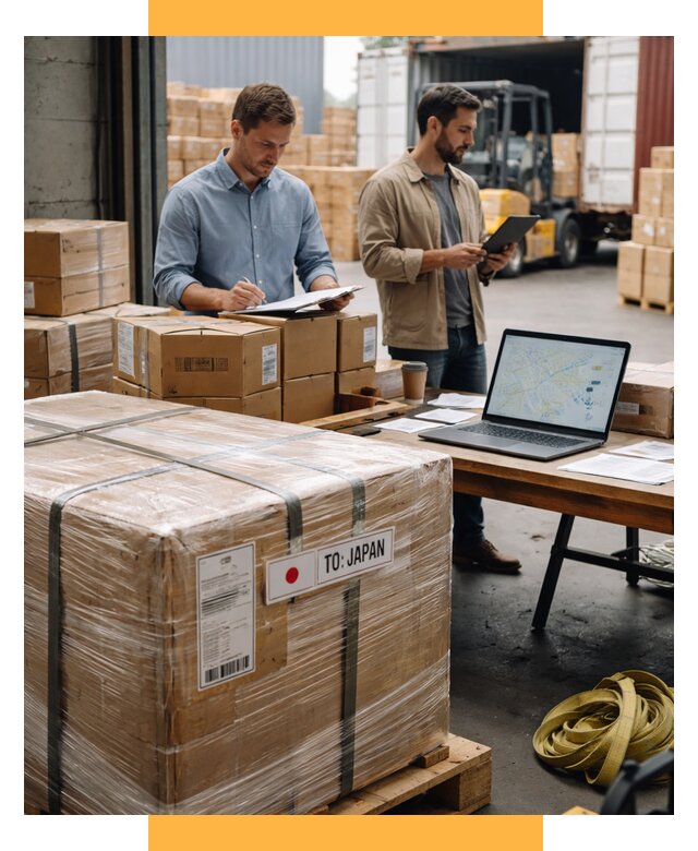 Доставка грузов в Японию от 26010 р., логистика СетСервис-Брс