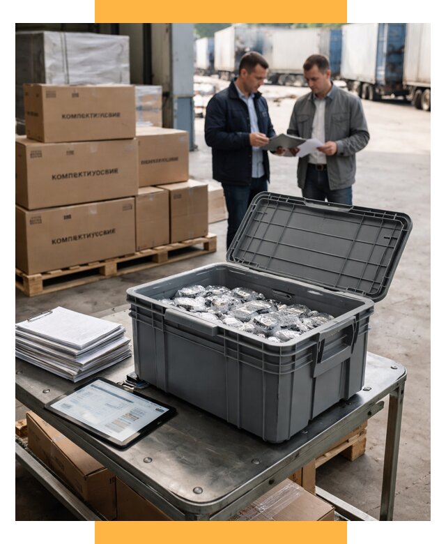 Перевозка комплектующих из Китая от 6763 р. | СетСервис-Брс