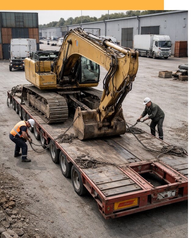 Перевозка спецтехники по России и миру от 46818 руб