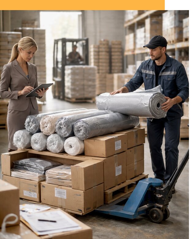 Перевозка текстиля по миру от 15606 руб. с таможней и страхованием