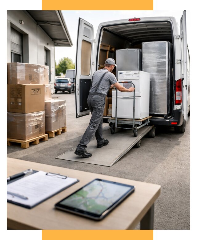 Перевозка бытовой техники от 6763 р. - логистика СетСервис-Брс