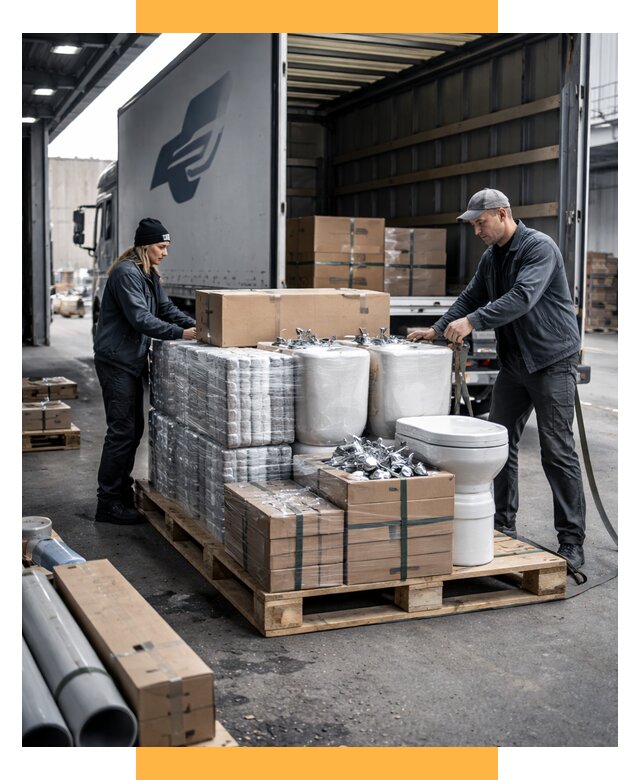 Перевозка сантехники под ключ от 1873 р. | СетСервис-Брс