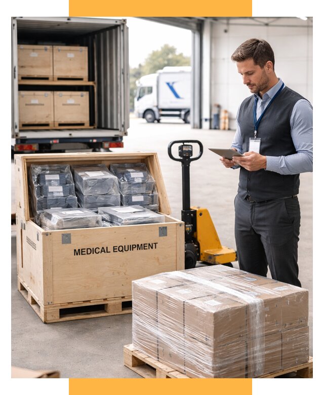 Перевозка медицинского оборудования от 15606 р. в СетСервис-Брс