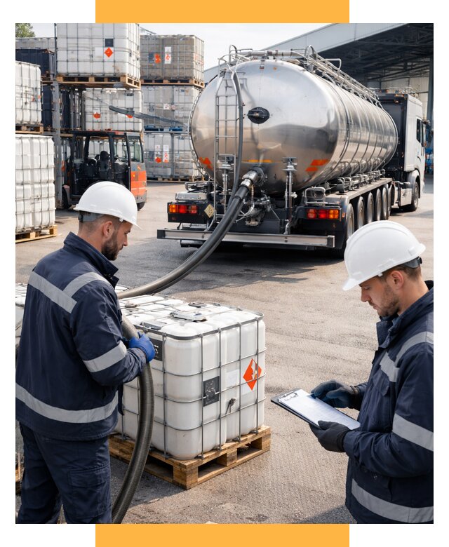 Перевозка химического сырья от 8843 р. Логистика СетСервис-Брс