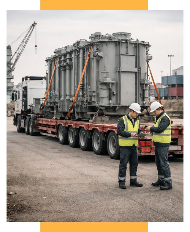 Перевозка негабаритных грузов под ключ от 124848 р., СетСервис-Брс