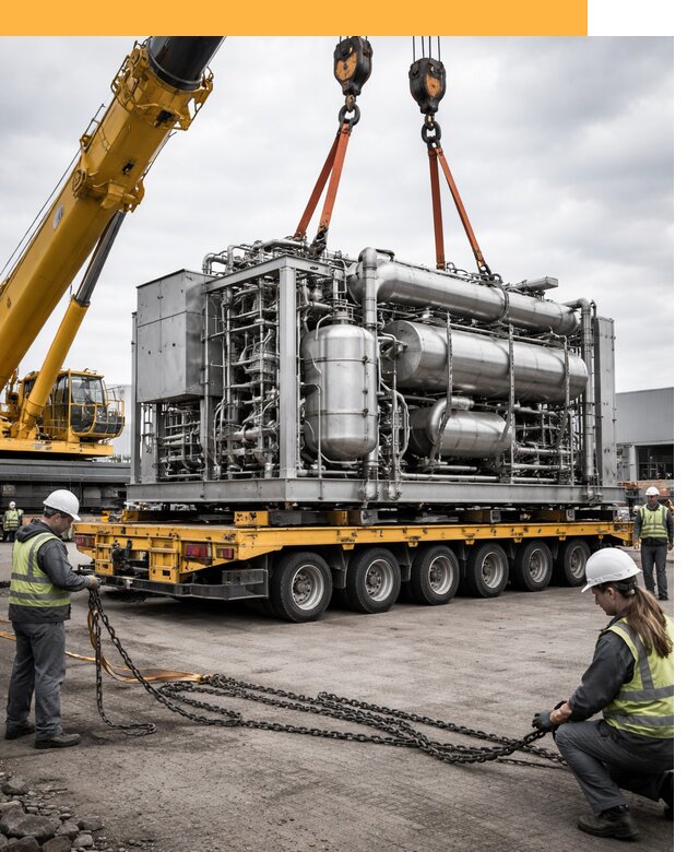 Перевозка тяжеловесных грузов по миру от 156060 руб