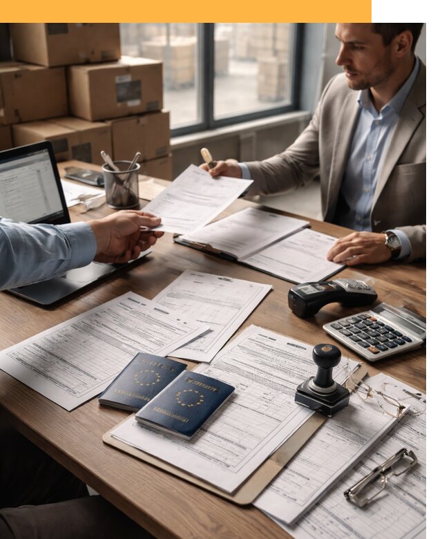 Таможенное оформление грузов из Европы от 8843 руб