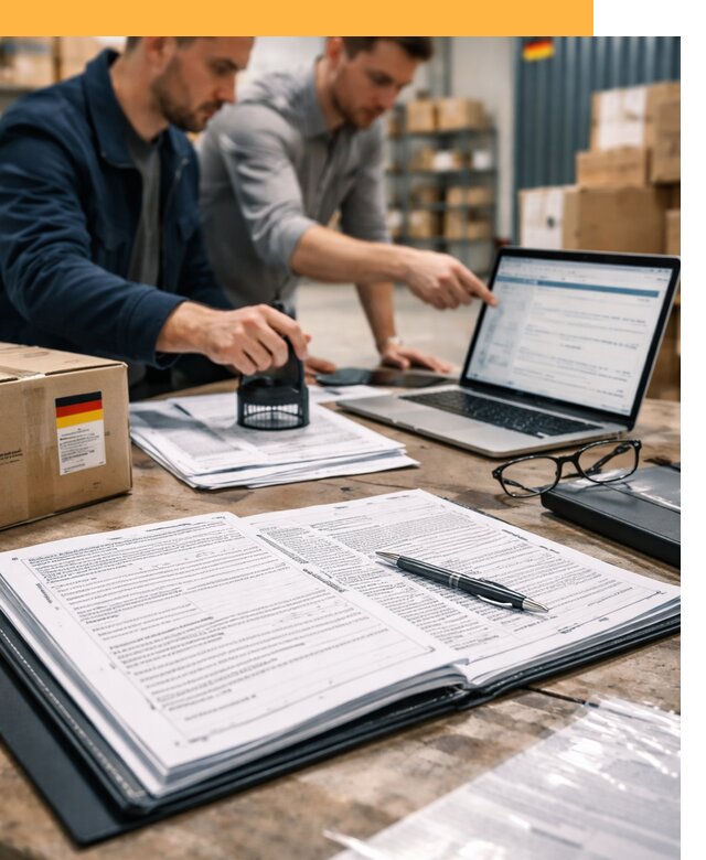 Таможенное оформление грузов из Германии от 9364 руб.