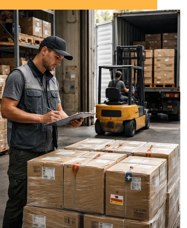 Реэкспорт товаров с таможенным оформлением и доставкой от 12485