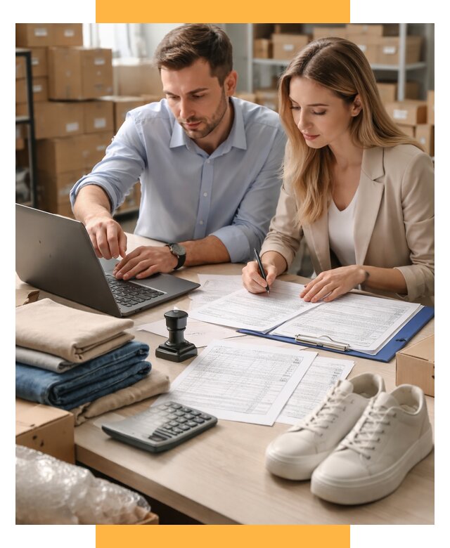 Таможенное оформление одежды и обуви от 6763 р. | СетСервис-Брс