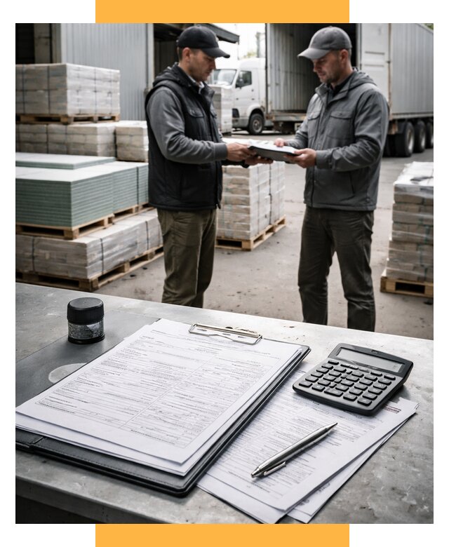 Таможенное оформление стройматериалов от 8843 р. | СетСервис-Брс