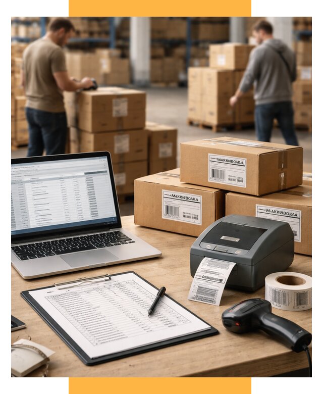 Маркировка импортных товаров от 4682 р. под ключ, СетСервис-Брс